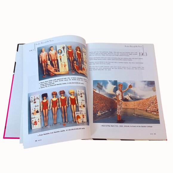 Barbie The First 30 Years Hardcover Book Value Guide 1959 to 1989 VTG Deutsch - Picture 11 of 15